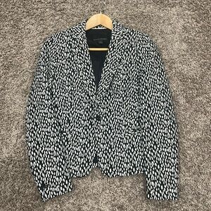 Banana Republic Black and White Blazer